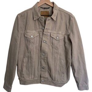 Zara Tan Denim Jacket